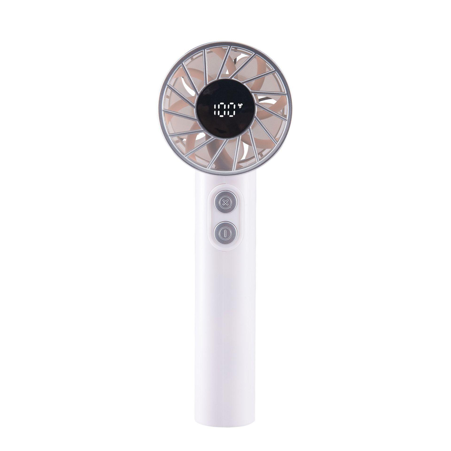 

Portable Mini Fan with Type-C Charging, Long-Lasting Battery, High-Speed, and Digital Display 151*55*51MM