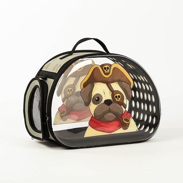 Portable Transparent Cat and Dog Backpack Carrier
