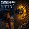 Solar Powered Solar Projection Light Multicolor Solar Wall Light  Outdoor Wall Lamp