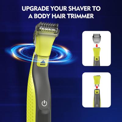Náhradní hřebenová hlavice pro Philips One Blade QP2520 QP2630 elektrický holicí strojek Muži Břitva Chrámy vousů Příslušenství k zastřihovači chloupků na těle