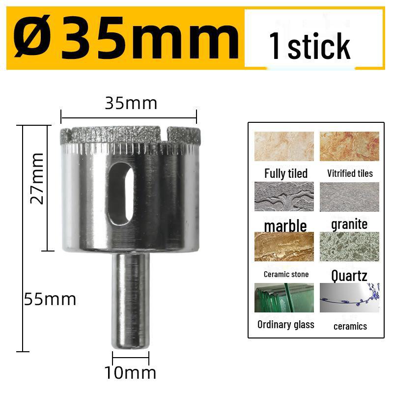 Diamond Hole Opener & Glass Drill Bit for Marble and Buddha Beads