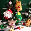 Authentic Plush Head-Tilt Christmas Keychain Decompression Doll - Small Pendant Ornament Gift