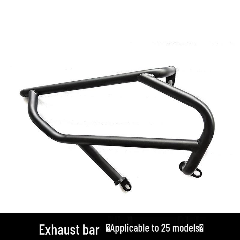 Compatible with 26 models: Zongshen 368G Exhaust Guard for Motorcycle Modification - Muffler Bumper, Soundproof, Anti-Fall Bar.