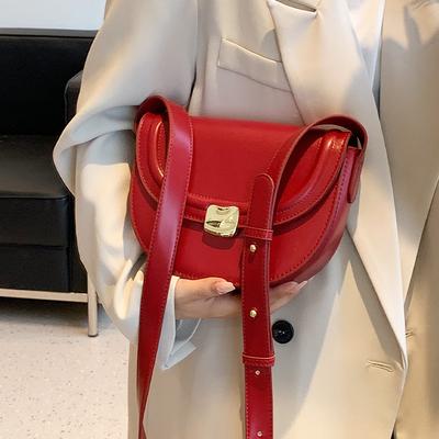 PU Leather Small Underarm Bags for Women  Korean Fashion Versatile Flap Crossbody Bag Lady Handbags and Purses