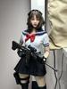 Scale Action Figure Body for Special Sexy High School Girl Sailor Uniform and Gym Swimsuit and Head Not Short Sleeve [TOYBARJAPAN] 1/6 TBLeague,