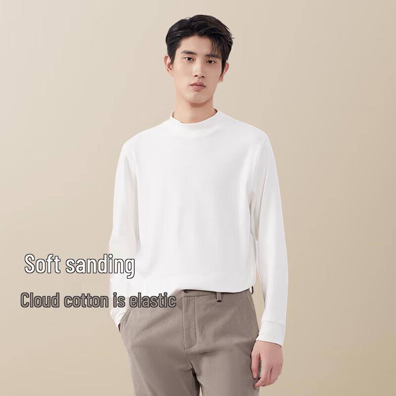 

Hodo Men s 2024 Autumn Mock Neck Long-Sleeve Thermal T-Shirt 3XL
