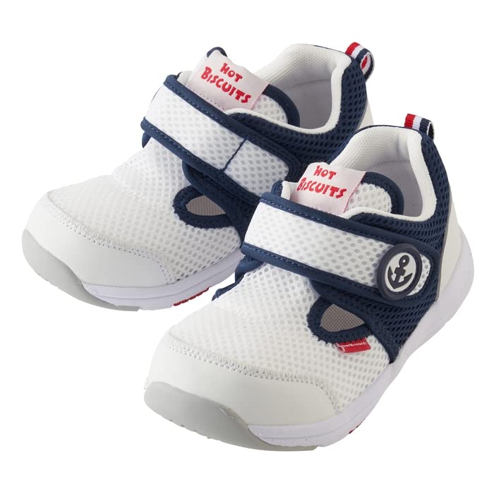 

HOT Baby double russell baby navy [MIKIHOUSE BISCUITS] shoes, mesh, material, clothes, kids, boys, girls, 72-9401-577, 18cm,