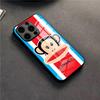 P-Paul F-Frank Big Mouth Monkey Phone Case For 17 Pro Max IPhone 16 Pro 14 12 11 13 Mini X XR XS 15 Plus SE Glass Cover
