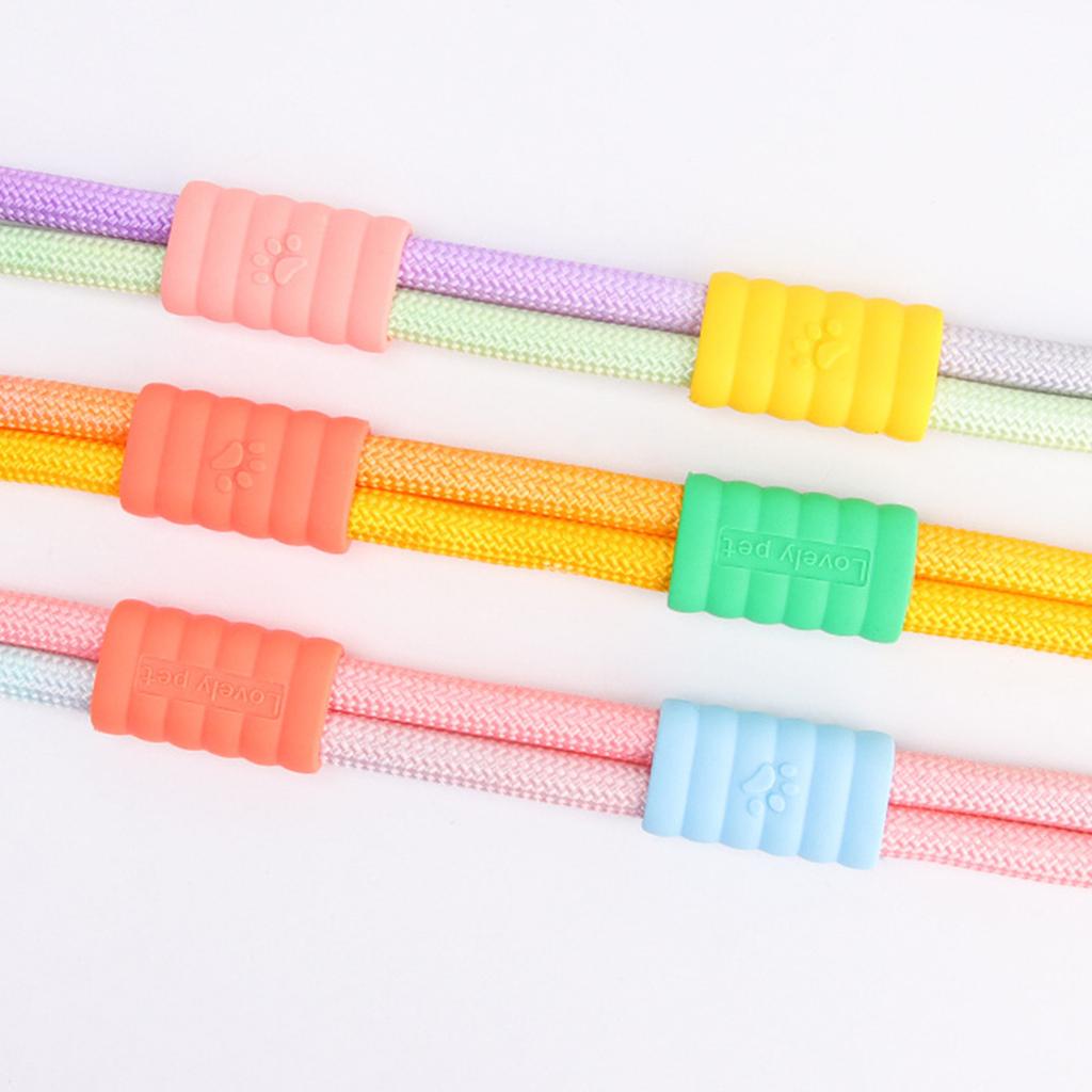 Dog Training Leash Colorful Multifunction Pet Leash Harnesses Cross-Body Leash Multifunction Dog Leash 5ft