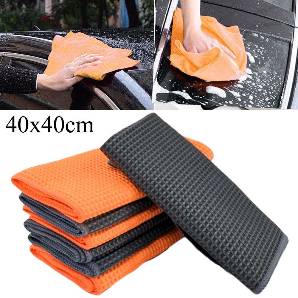 Buy LintFree Polishing Towel Soft Wash Clean Microfiber Detail Cloth Car Cleaning at affordable
