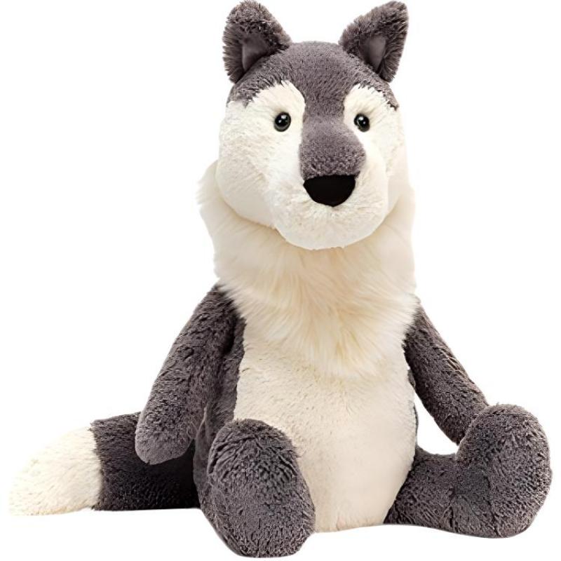 JELLYCAT Woodruff Wolf Doll Plush Doll 27cm Height