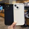 New Silicone Non-Slip Black Phone Case For iPhone 15 14 13 12 11 Pro Max 15 14 Plus Luxury Washable Phone Cases Shockproof Cover