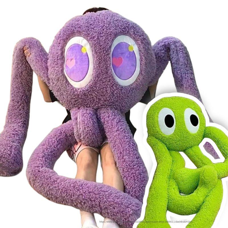 Kidsly Boys 100Cm Big Eyes Octopus Doll Giant Plush Toy Long Four Claws Stuffed Underwater Animal Soft Plushie Peluche Girls Gift
