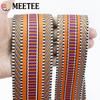 2/3/5M Meetee 38/50mm Jacquard Polyester Webbing Tape By Meter Decorative Ribbon Band Backpack Strap Clothes Sewing Accessories