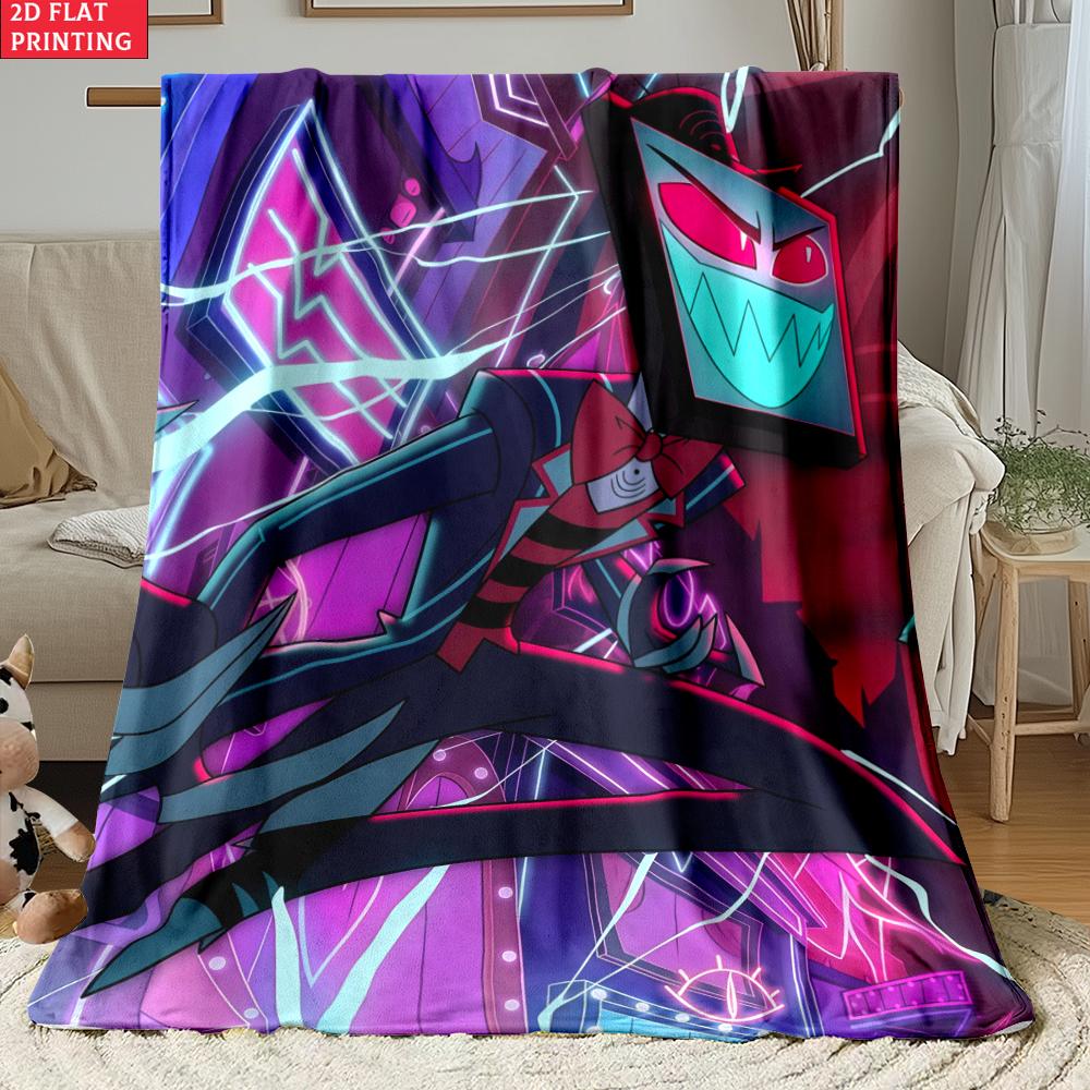 Anime Thin Flannel Blanket for Bedrooms,Living Rooms,Sofas Blankets,Offices,Lunch Breaks,Picnics,blankets Fluffy Blanket
