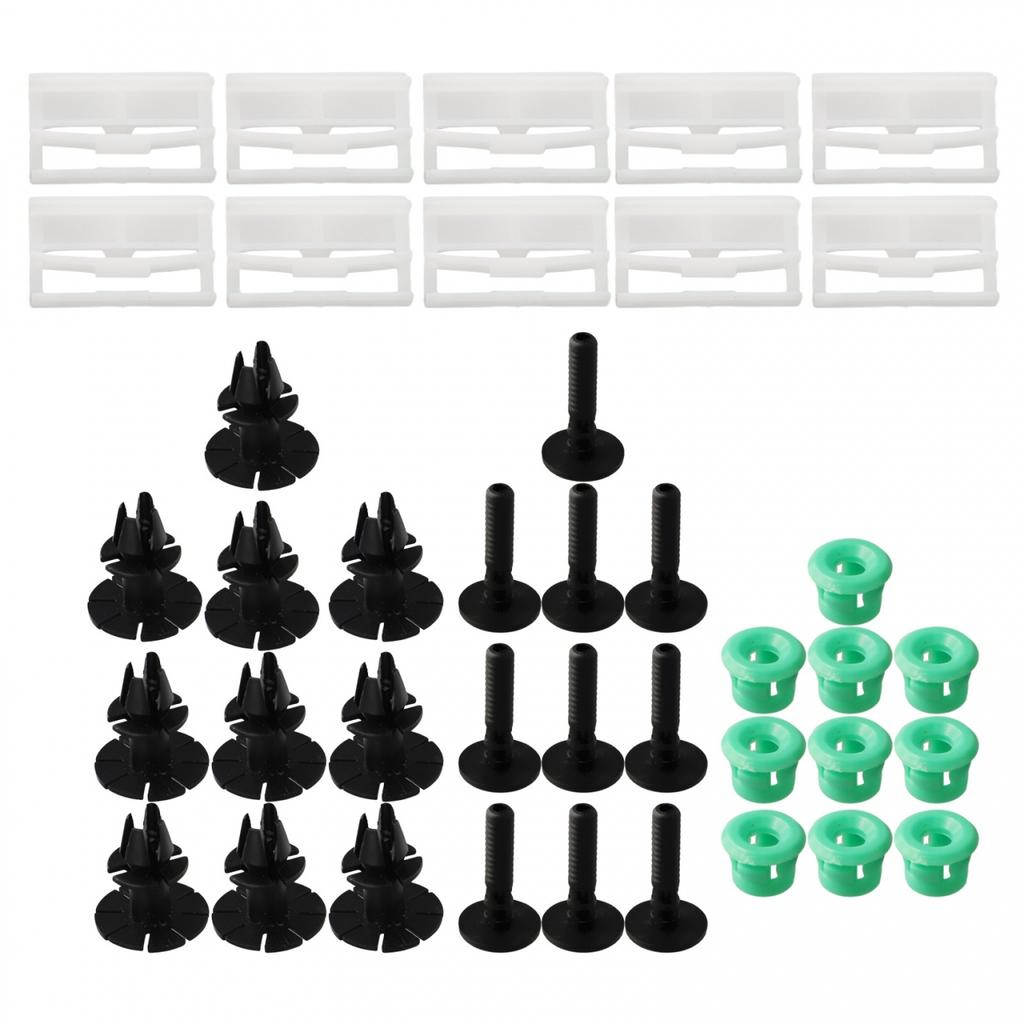Set Clips Car Accessory Parts FOR BMW 3-Series E90 & E91 Side Skirt High Quality