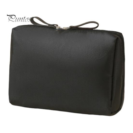 Portable Storage Bag Makeup Organizer Zipper Closure Large Capacity Waterproof Travel Makeup Pouch for Women