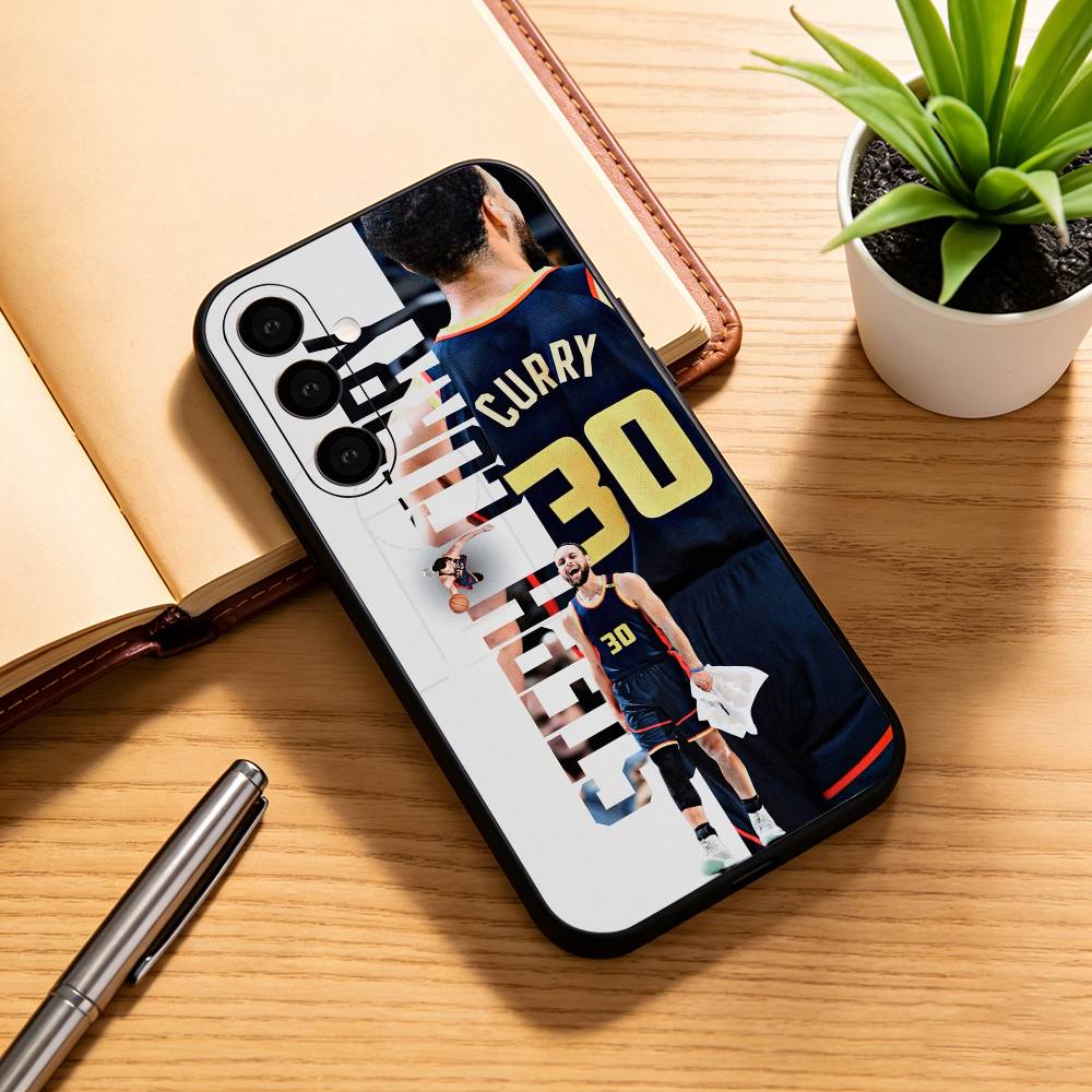 Stephen-n C-Curry-y Phone Case Black Silicone Soft For Samsung Galaxy A73,A72,A71,A70,A53,A52,A51