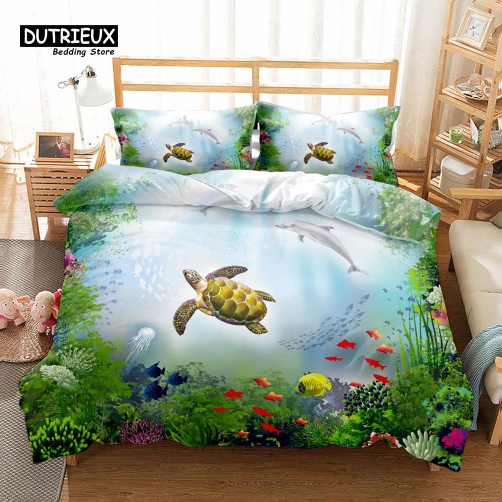 Soft And Comfortable Stylish Pattern Duvet Cover Set With Duvet Cover And Pillowcases King Queen Twin Sizes For All Ages