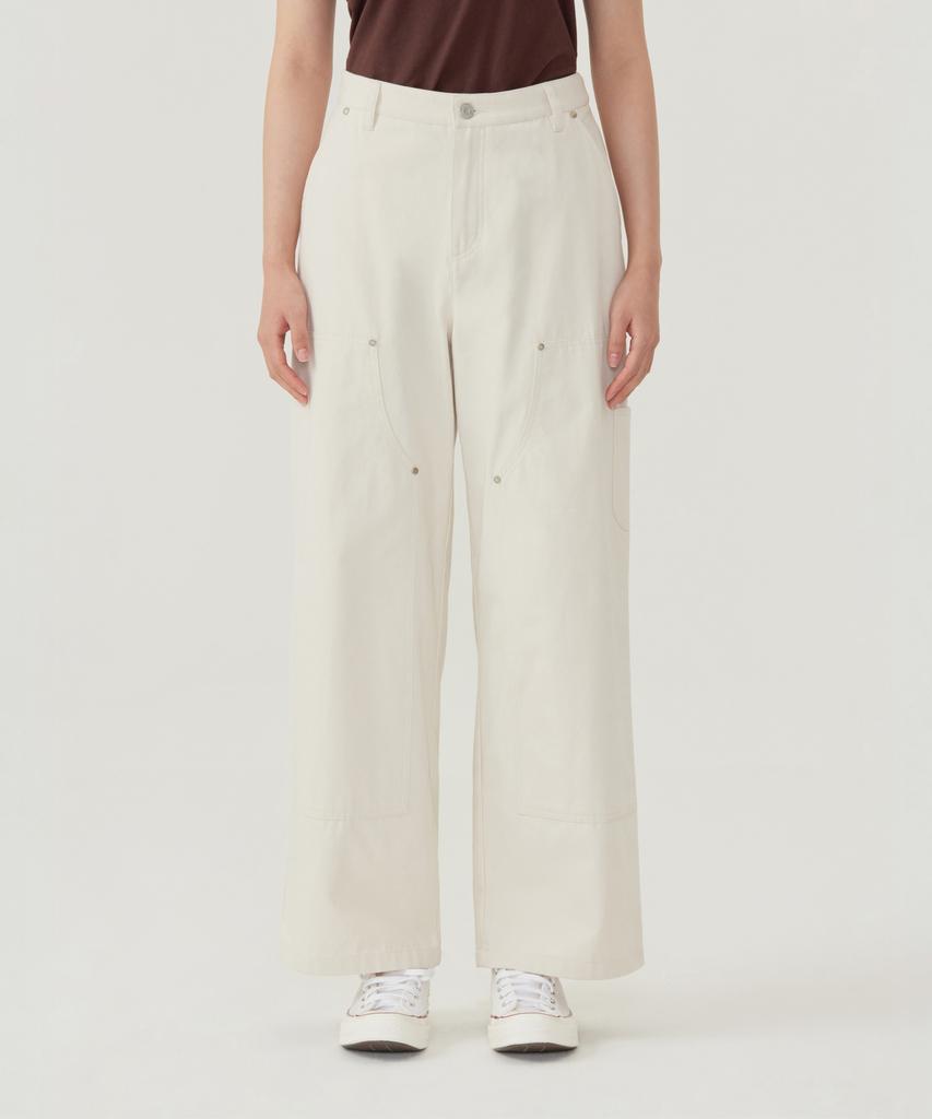 COVERNAT WOMAN Carpenter Work Pants Khaki