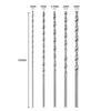 2-5mm Drill Bit Extra Long Straight Shank Set Wood High Hardness Workshop
