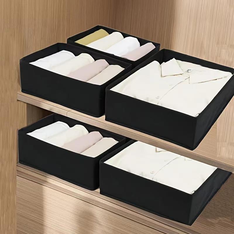 1pc Fabric Underwear Storage Box Drawer Organizers For Closet Organization And Storage Of Socks Underwear Ties And More Clothing