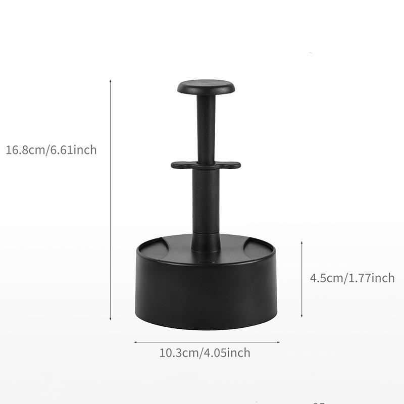 Burgerpresse, ABS-Griff Edelstahlfeder Pressen von Fleischpatties, Küchen-Kreispresse Hamburgerfleischpresse