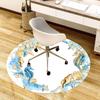 1pc Office Carpet Chair Mats Seashell Starfish Coral Frame Perfect for Decorating Office Chairs, Living Rooms, Or Bedrooms