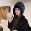 Knitted Fringed Knitted Wool Hat Women's New Winter Thickened Warm Windproof Ear Protector Pullover Hat