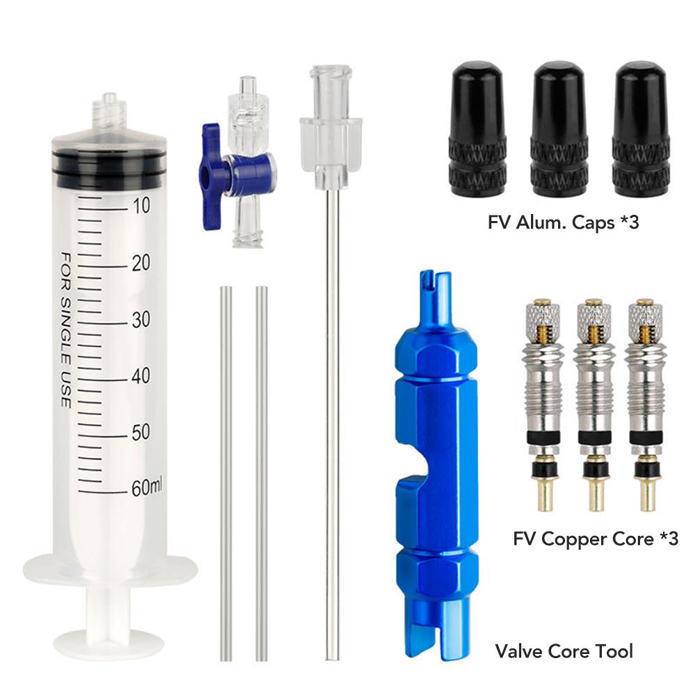 Bicycle Oil Bleed Tubeless Tire Injection Tool MTB Sealant Injector for Cycling Maintenance Liquid Injection Accessories