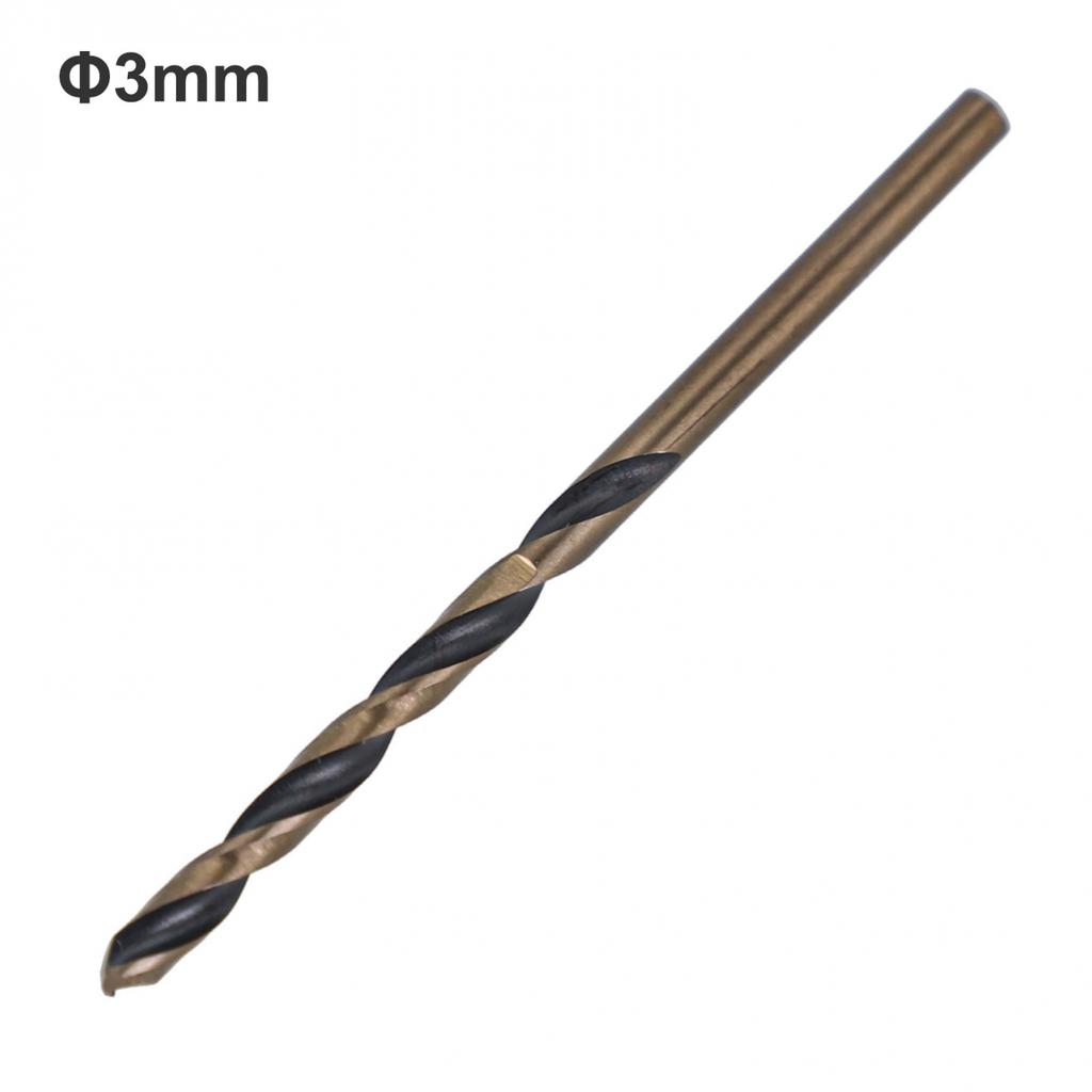 Black and Gold HSS Drill Bits for Wood Copper and Stainless Steel Tools