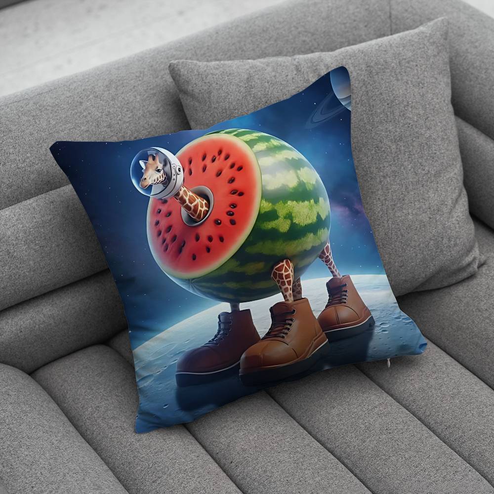Art BBrainrot TTralalero Creative patterned pillowcases for interior decoration office living room home