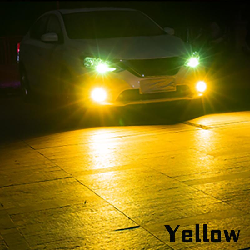 

2 шт. яркий H11 H8 светодиодный автомобильный CSP HB3 HB4 9005 9006 светодиодный противотуманный фонарь лампа постоянного тока 12-24 В H7 автомобильный противотуманный фонарь DRL 1set жёлтый