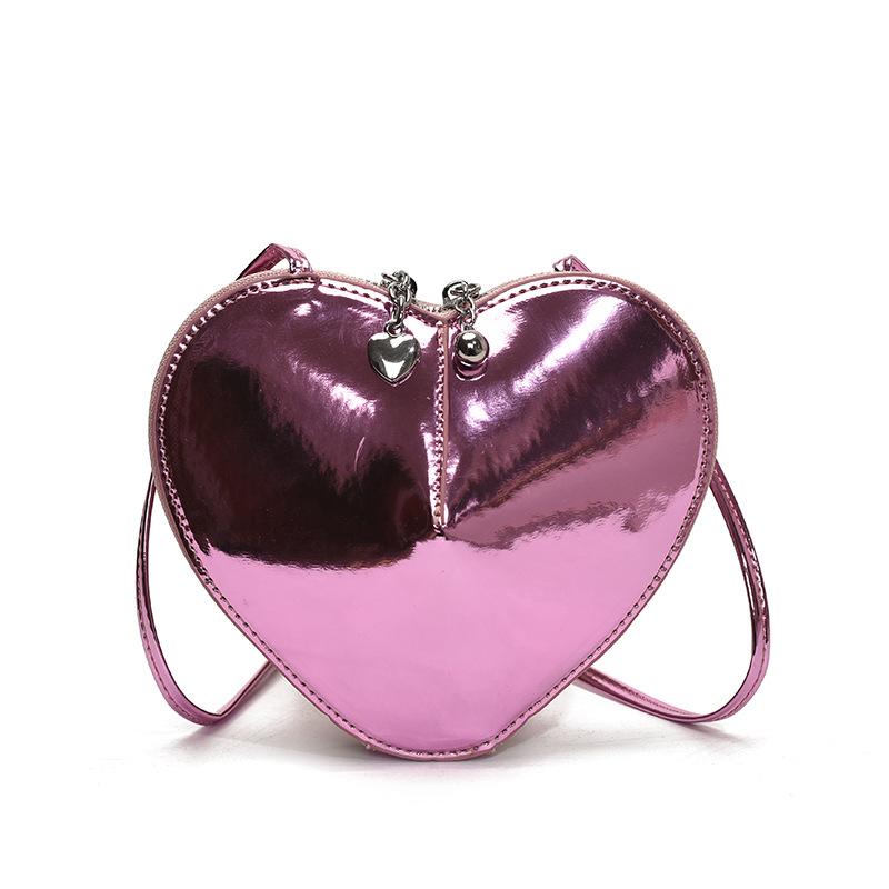

Сумки лазерная сумка любви 2025 новая Мори милая девушка мода ниша сумка на плечо универсальная сумка-мессенджер тренд розовый