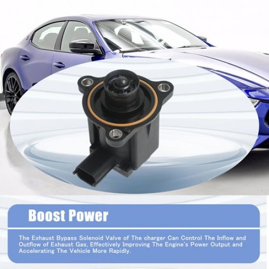 Black Exhaust Gas Regulating Valve Fit for Fiat 500 500L 500X 1.4L L4