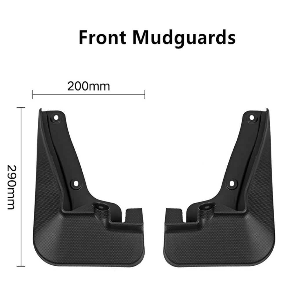 For 2024 Subaru Crosstrek Mud Flaps Splash Guards Fenders Front Rear Left Right