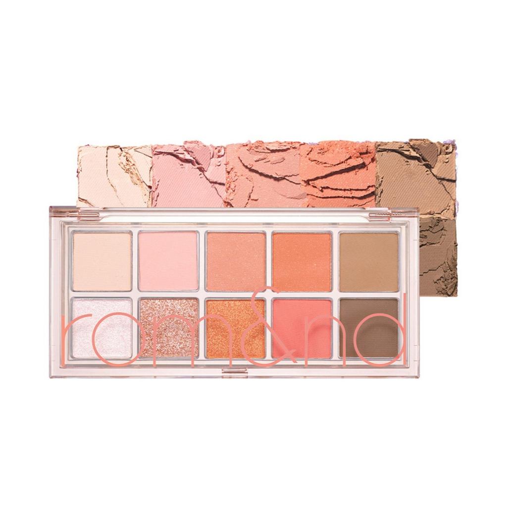 Rom&nd Better Than Palette 08 Peach Dahlia Garden Eyeshadow Palette