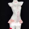 Sweet Onesie Pure Lace Sexy Maid Uniform Seduction Sexy Suspender Sex Suit