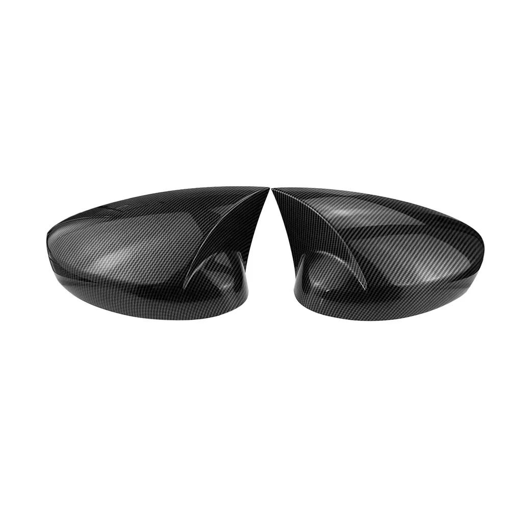 For Honda Civic 11th 2022 2023 2024 Car Sticker Rearview Side Mirror Cover Wing Cap Exterior Door Rear View Case Trim Carbon