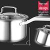 Adneny 304 Stainless Steel Milk and Food Pot