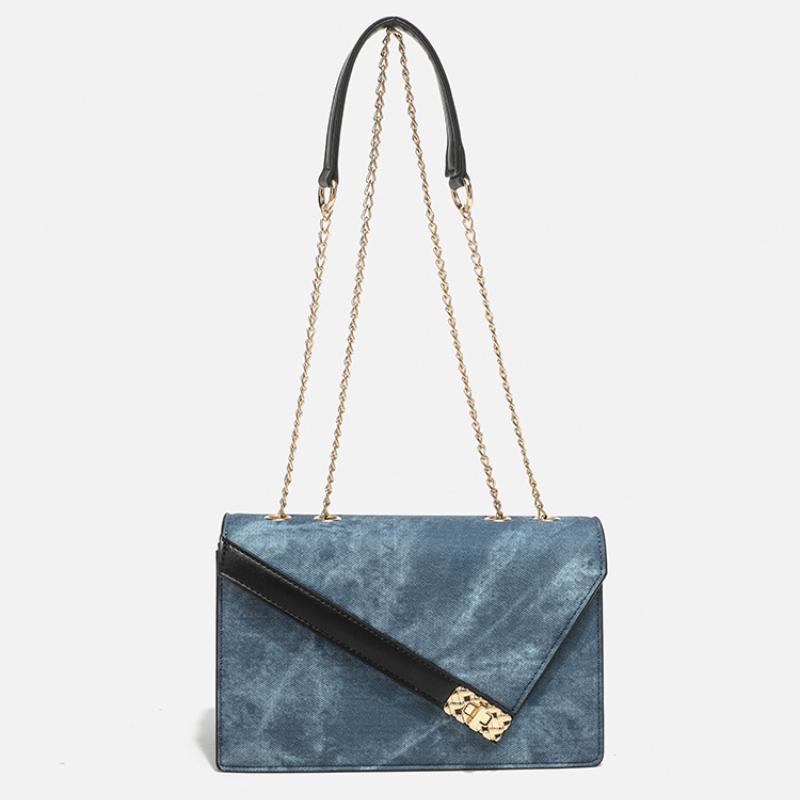 Fashion New Women Shoulder Bags Luxury PU Leather Small Square Bags Simple Flap Chain Crossbody Bags Female Messenger Handbags