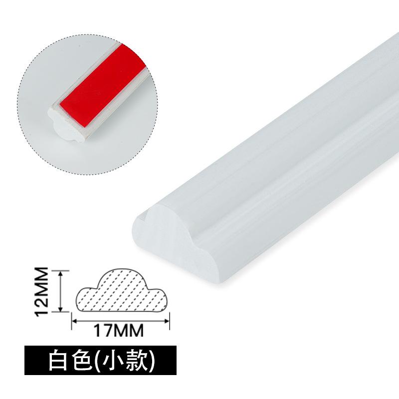 3M 3D Self-adhesive Decorative Strip PVC TV Background Wall Ceiling Molding Gypsum Line Border Shape Soft Line DIY Home Decor