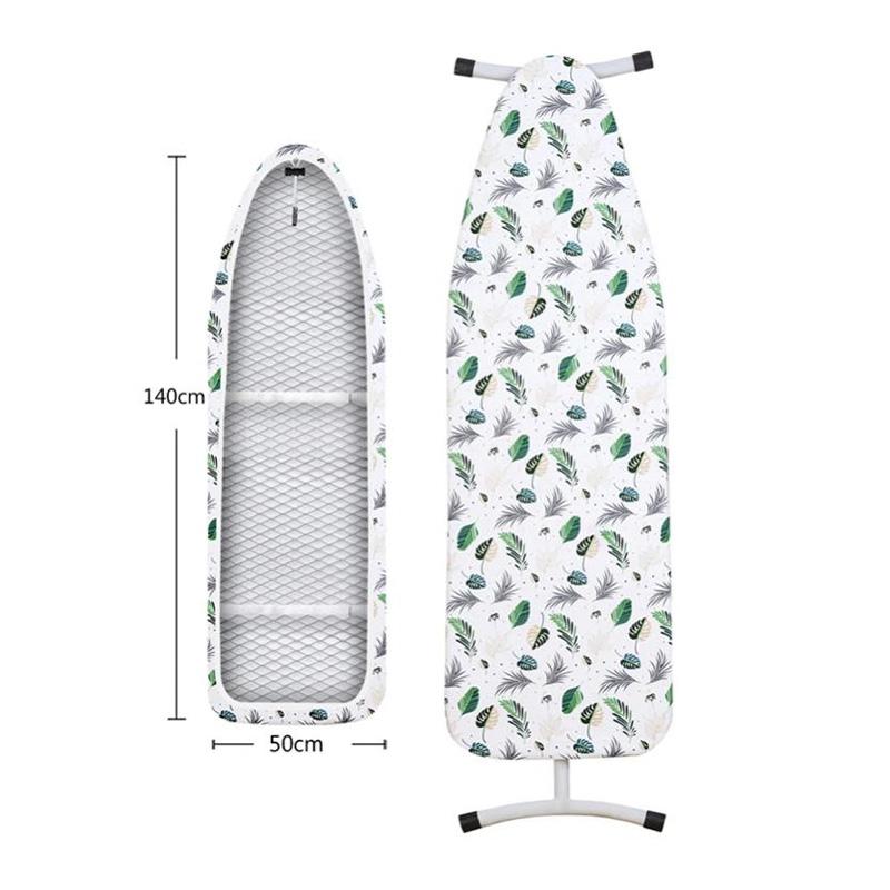 

Чехол для толстой железной гладильной доски 140x50 см, эластичная окантовка, теплоизоляция, светоотражающий, бытовой инструмент для уборки, глажка