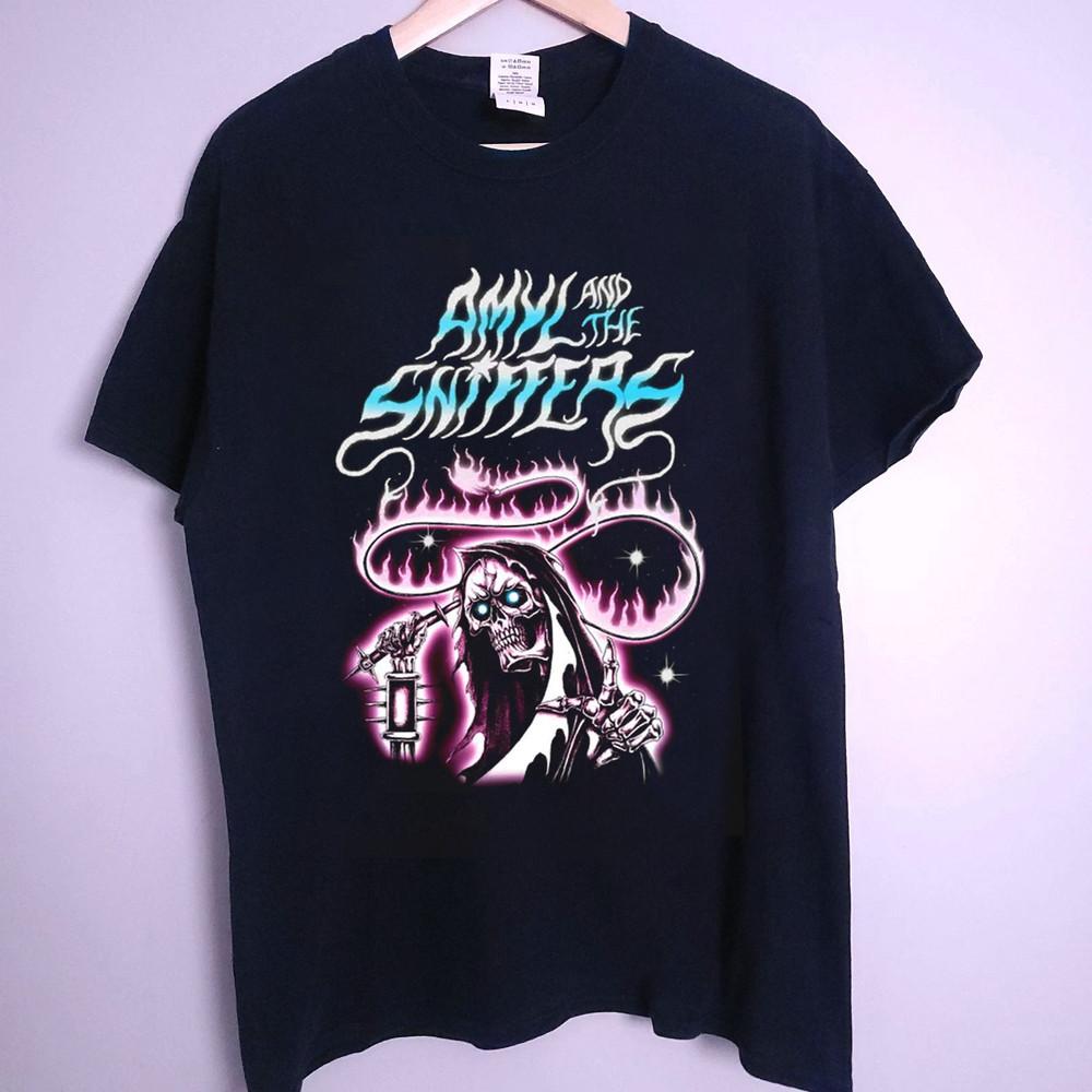 

Amyl And The Sniffers Band Reaper Black For Fans S to 5XL Unisex Shirt CA102 Unisex T-Shirt XXXXL