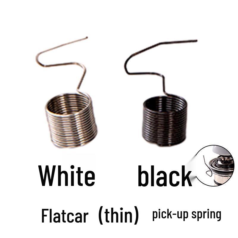 Blackened Stainless Steel Universal Tension Spring for Computerized Flatbed Sewing Machines