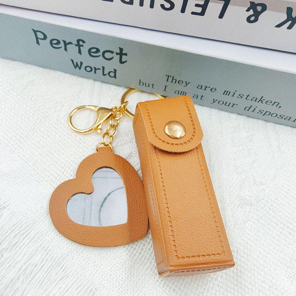 Leder Münzbörse Schlüsselanhänger mit Anhänger - Dopamin Accessoires Heißverkaufte Ornamente