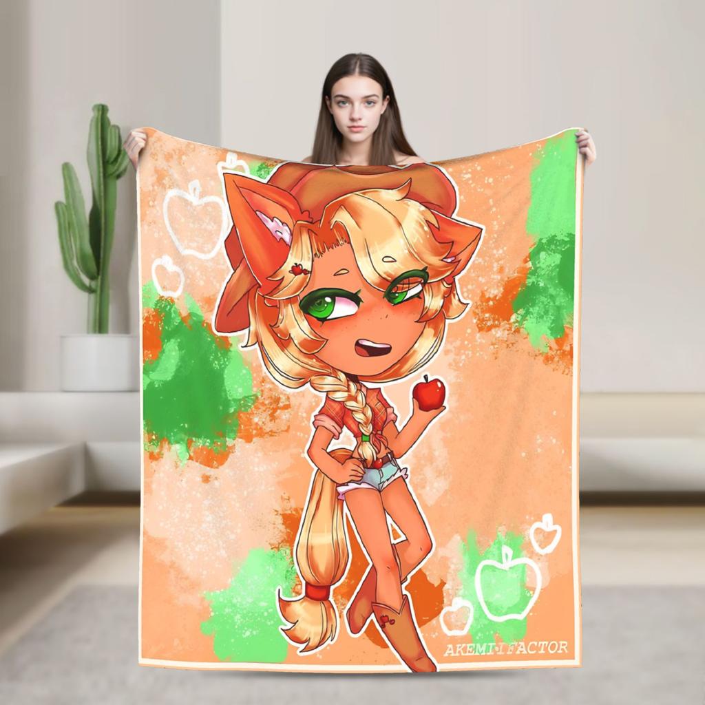 Trickcal Chibi Go Chibi sabo Warm Soft Blanket Kids Adult Plush Bedding Throws Fluffy Bedroom Flannel Bedspread Sofa Bed Cover