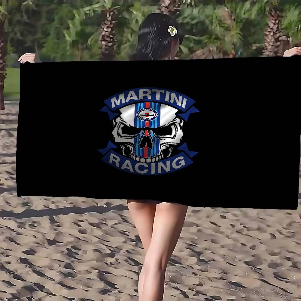 M-Martinis Racing Microfiber Blanket Quick Drying Beach Towels Oversized Printing Super Absorbent Pool Towel Blanket