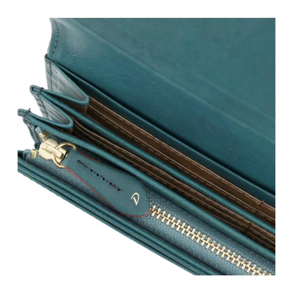 Long Wallet with Coin Purse Genuine Leather Grosso Red [Dakota] Women's DA-36464-30