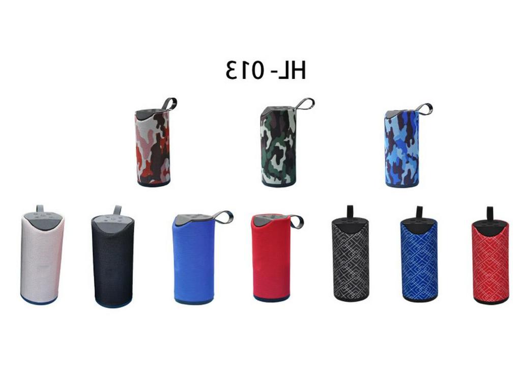 Portable Bluetooth Fabric Subwoofer Speaker with Wireless USB & Card Slot